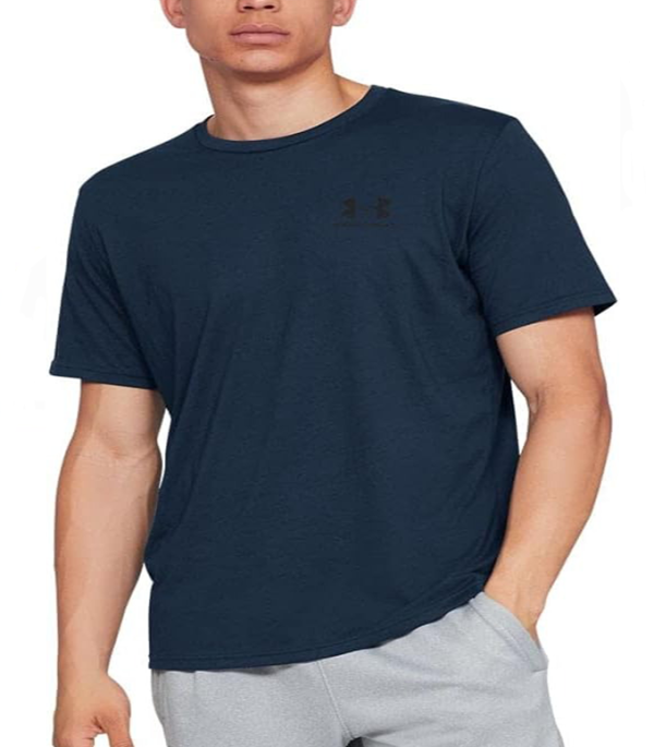 Men's Ua Sportstyle Lc Ss Super Soft Men's T Shirt for Training and Fitness