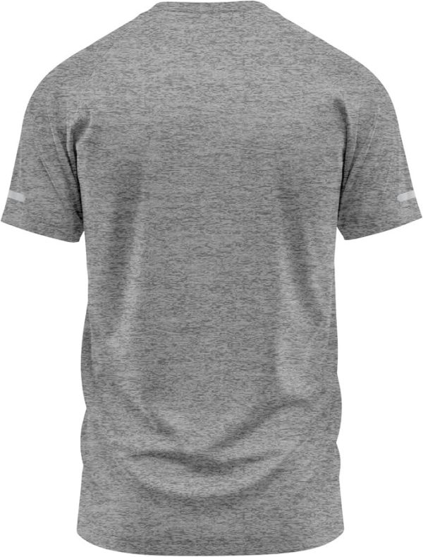 Mens Workout Short Sleeve T-Shirts Athletic Fit Fast Drying Moisture - Image 2